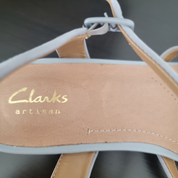 Clarks Parram Stella Nubuck Floral Sandal Women's, Size 8 - Picture 3 of 5
